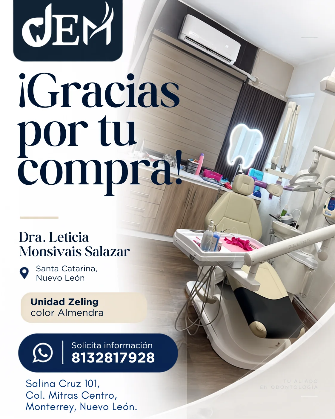 Contenido comercial para sector dental, trabajo realizado por el equipo de Vurela